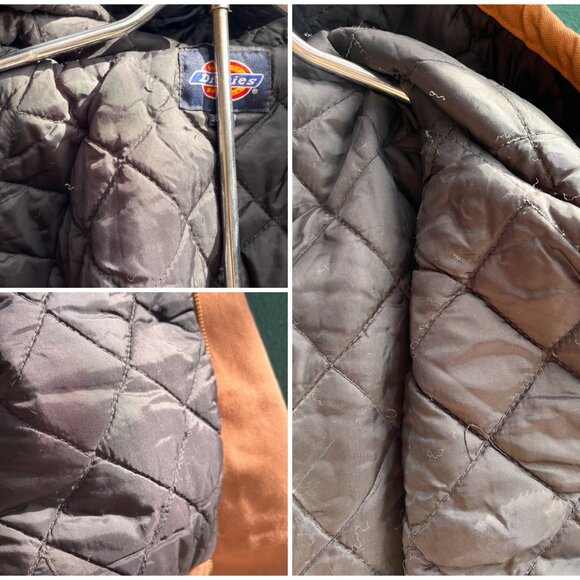 Dickies Canvas Jacket Mens 3XL Work Coat Hooded - Picture 8 of 10